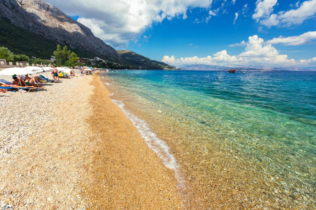 Jackie On The Beach Corfu Retreat 바바티 외부 사진
